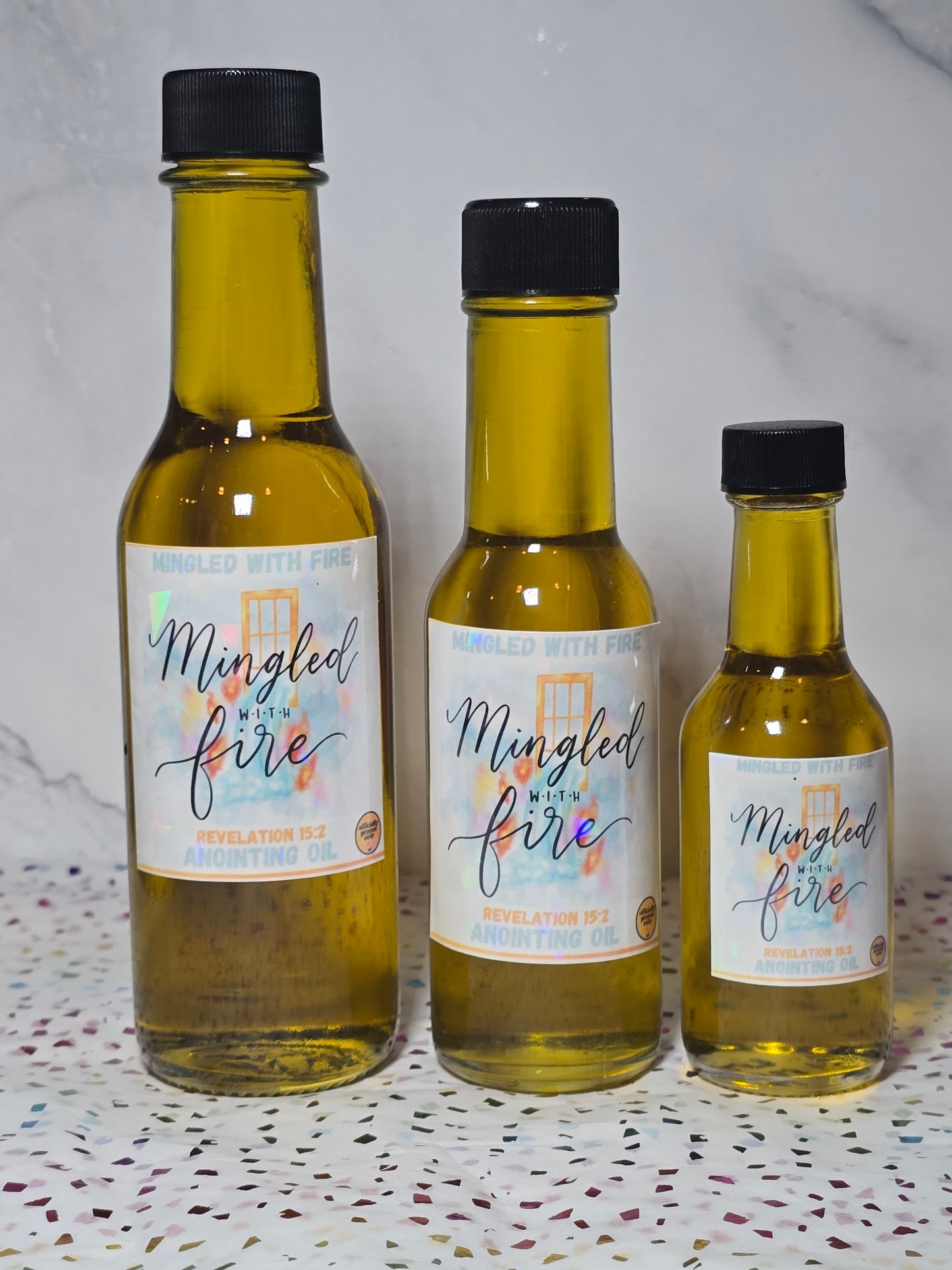 Mingled With Fire Anointing oil