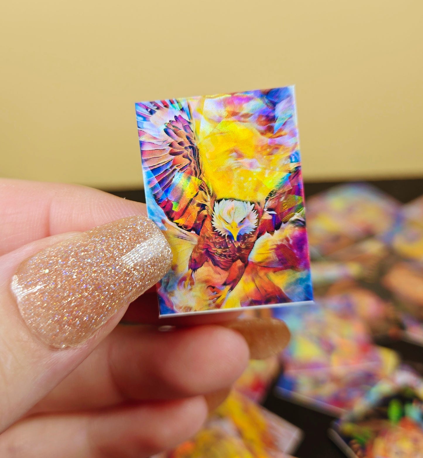 Vision Sticker 🦅 Holographic