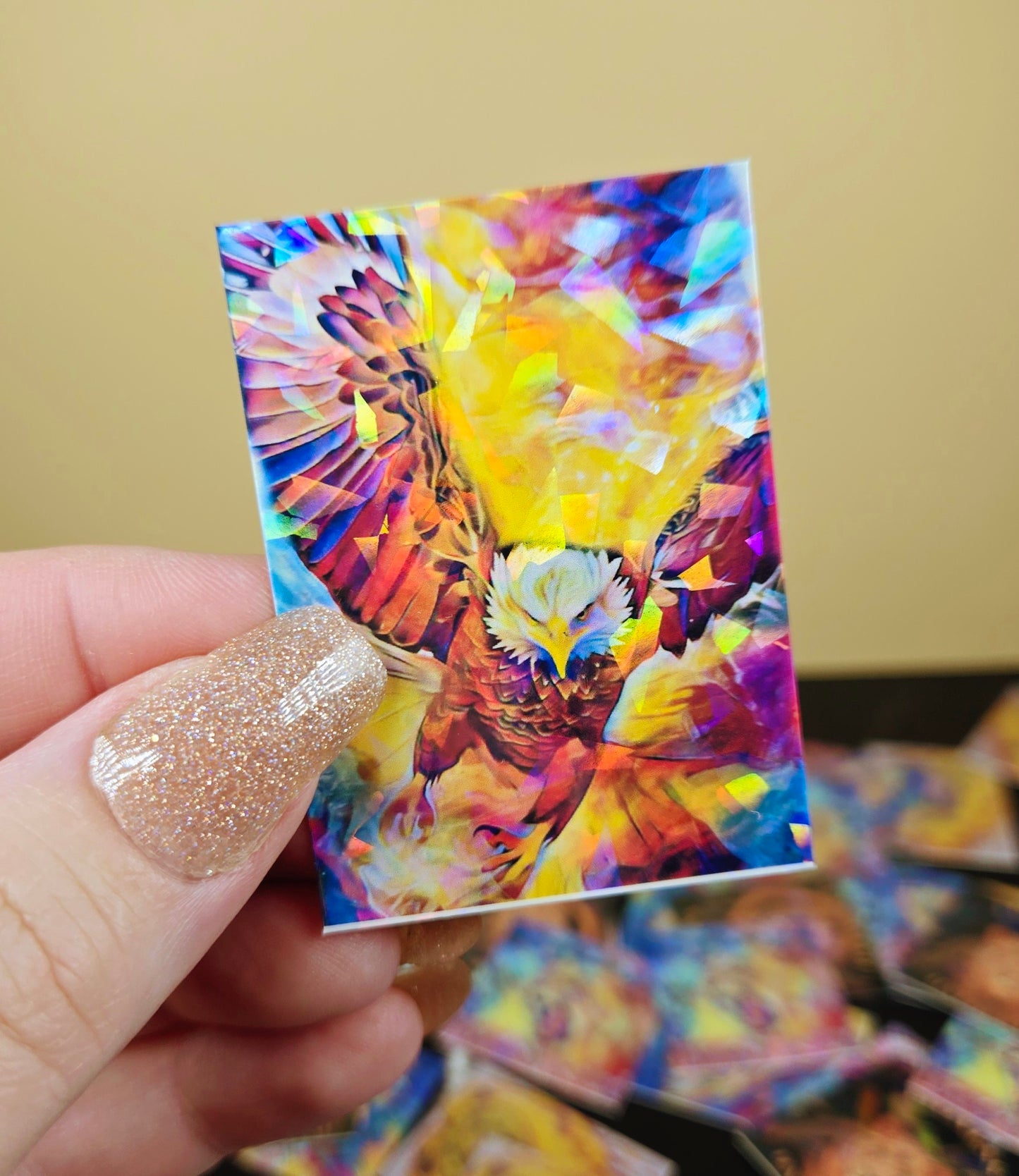Vision Sticker 🦅 Holographic