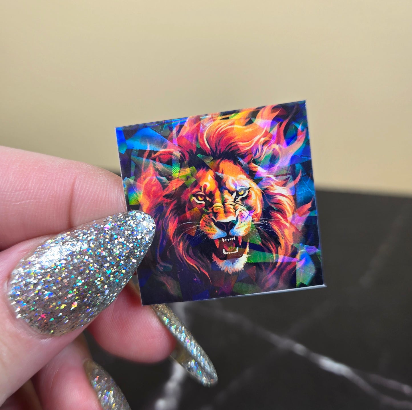 The Great Defender Sticker 🦁 Holographic