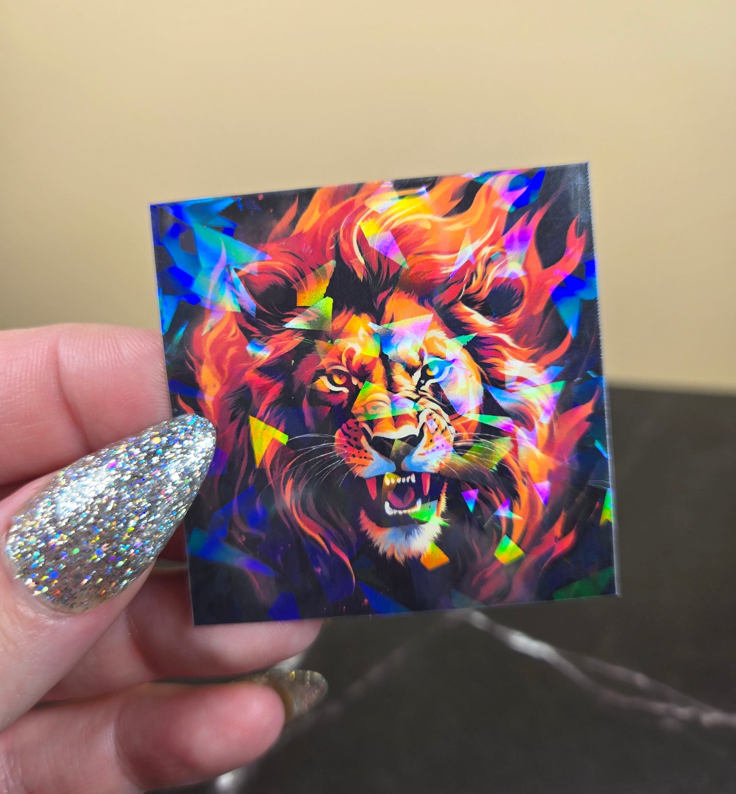 The Great Defender Sticker 🦁 Holographic