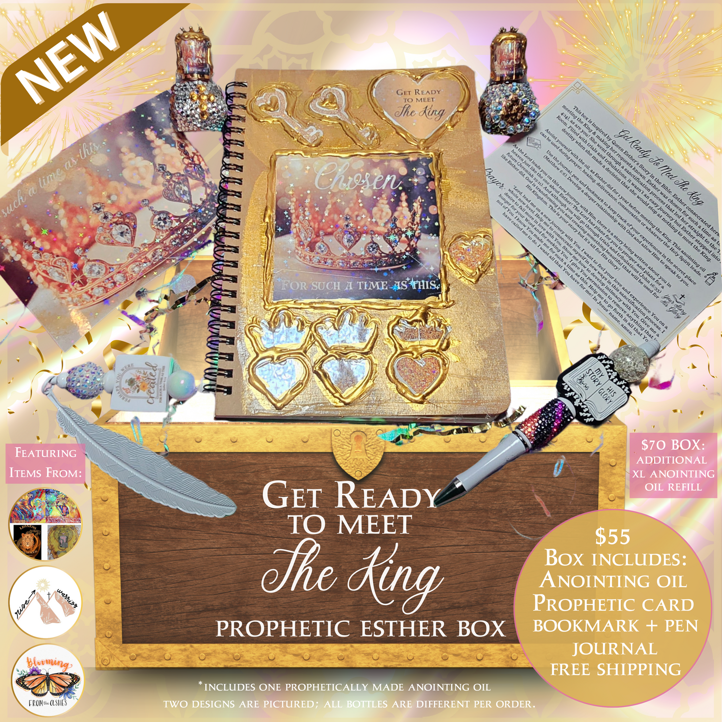 Get Ready To Meet The King Prophetic Esther Box