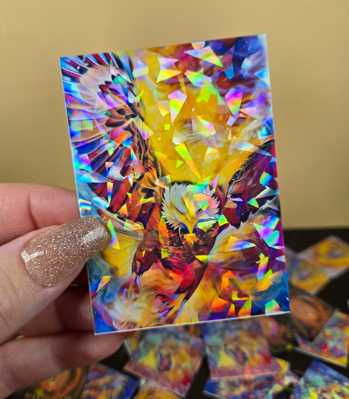 Holographic Vision Sticker