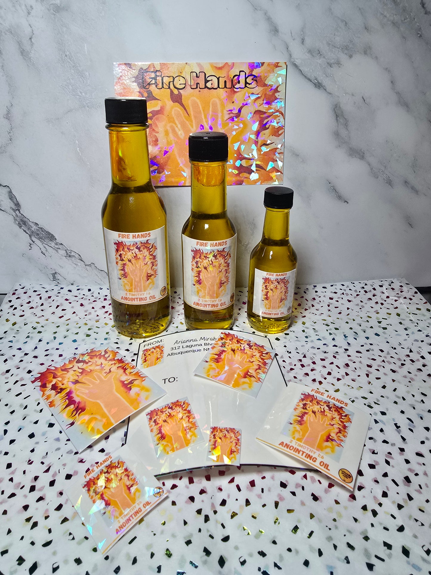 Fire Hands Anointing Oil